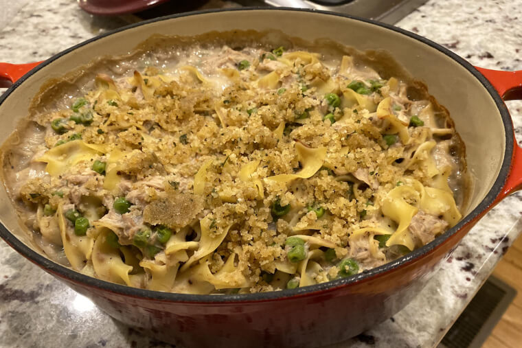 An Unusual Tuna Casserole