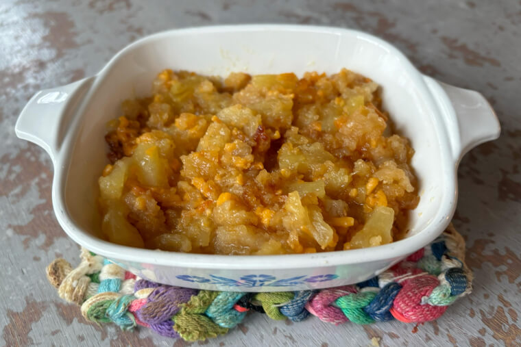Pineapple Cheese Casserole