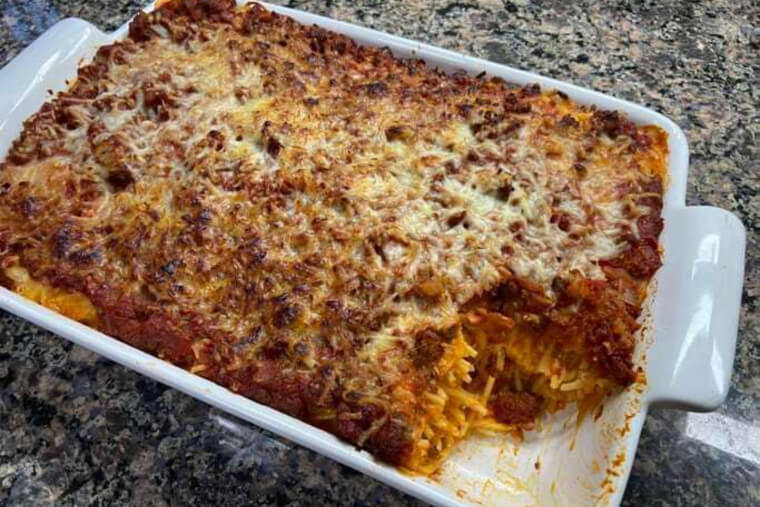Spaghetti Casserole
