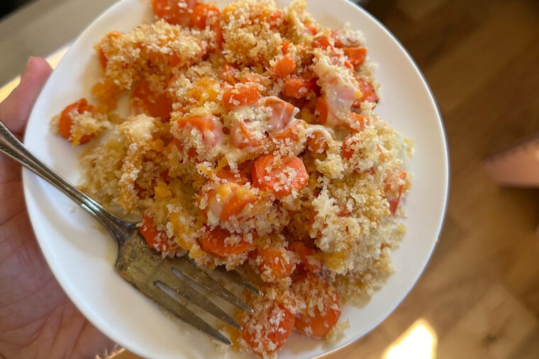 Carrot & Horseradish Casserole
