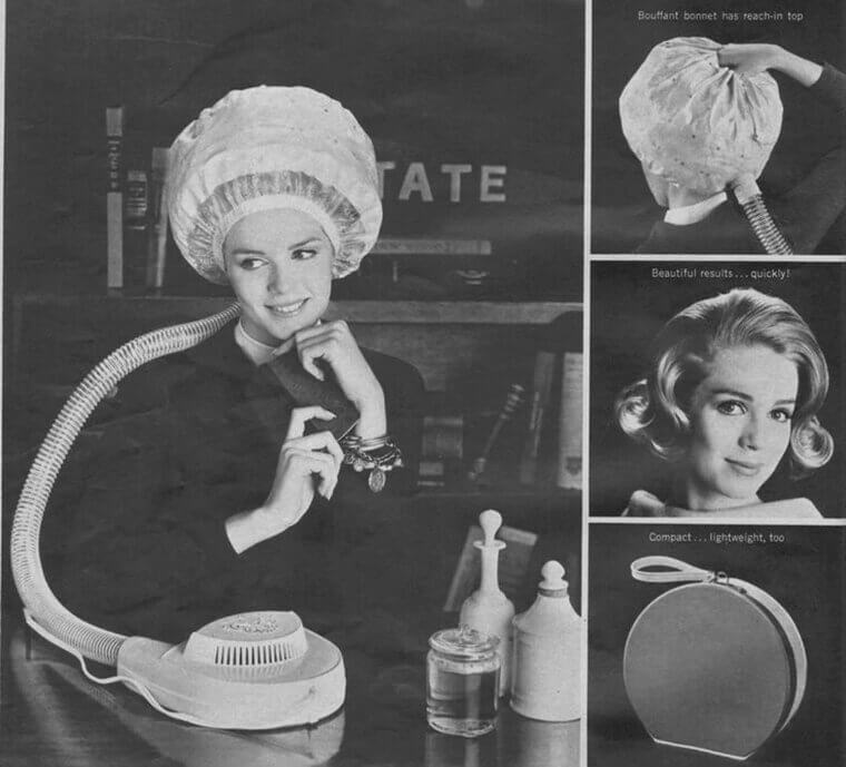 Hairdryers With Bonnet Hoods