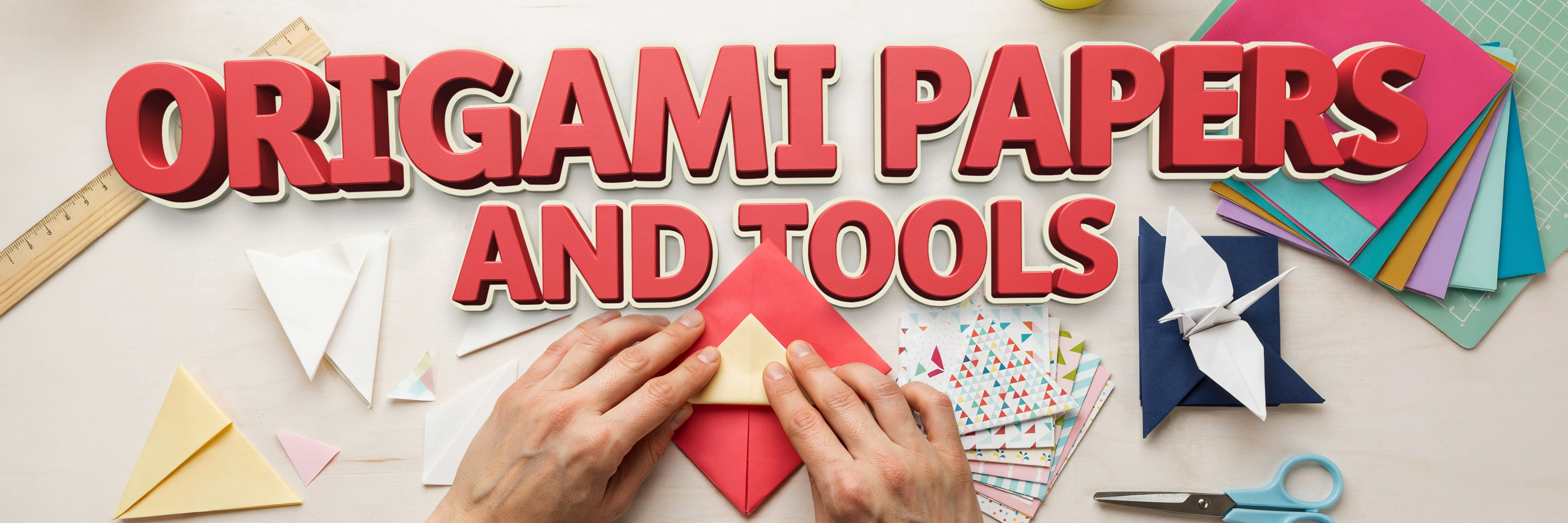 Origami Papers and Tools for Folds That Hold Their Crisp Edges