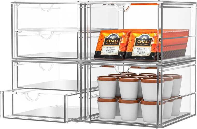 Acrylic Makeup Organizer - Versatile Clear Storage for Home & Office - Don’t Miss the 36% Discount!