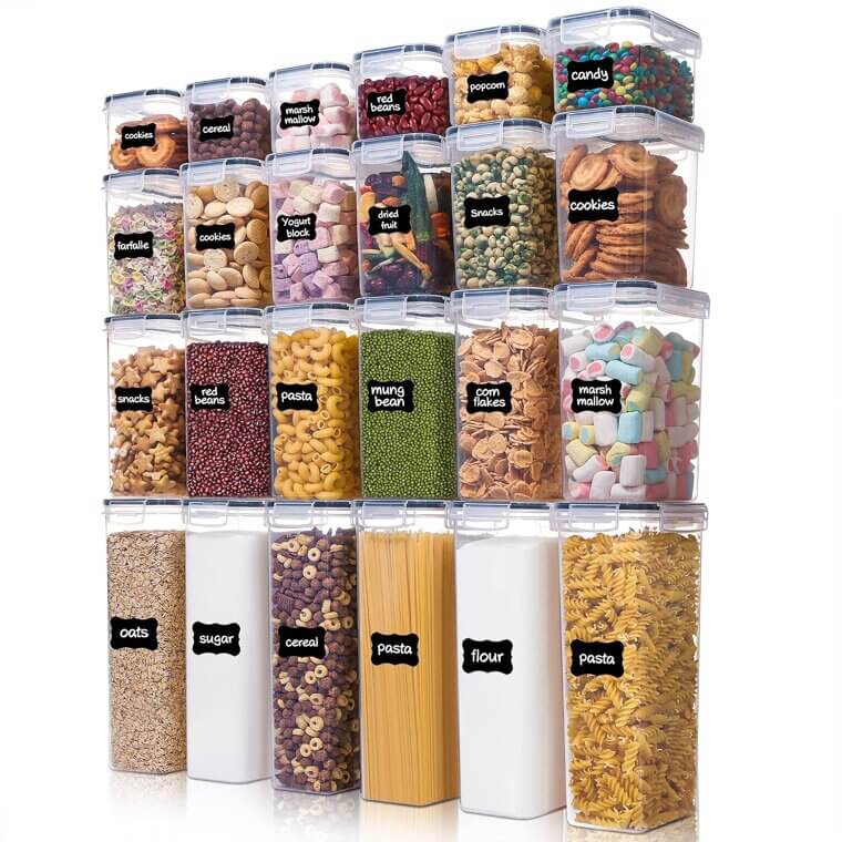 Airtight Food Containers - Organize Your Pantry with Ease 