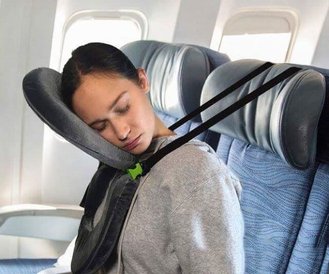 Stop a Stiff Neck With This Clever Travel Pillow