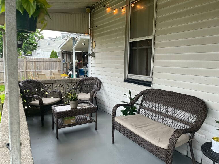 Decorating the Front Porch