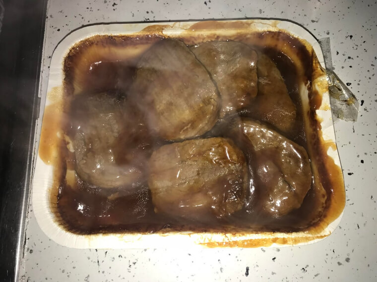 Microwave Salisbury Steak Dinners