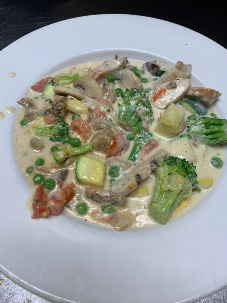 Pasta Primavera With Heavy Cream