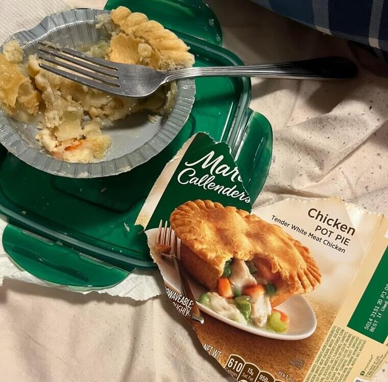 Chicken Pot Pies From the Freezer