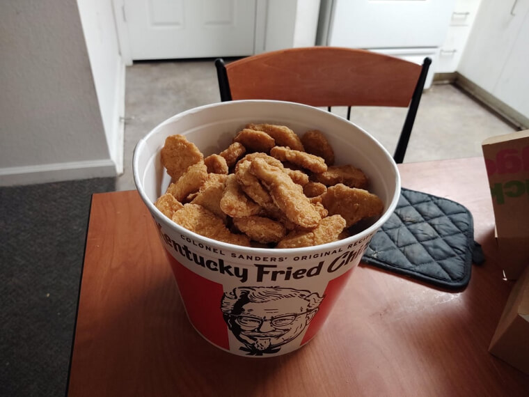 Fried Chicken Buckets for Family Dinners