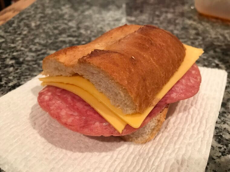 Cheese and Salami Bites