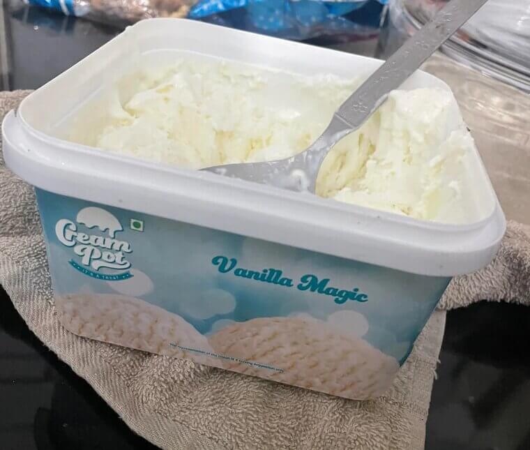 Ice Cream Right Before Bed