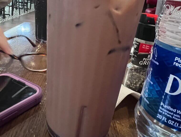 A Big Glass of Chocolate Milk