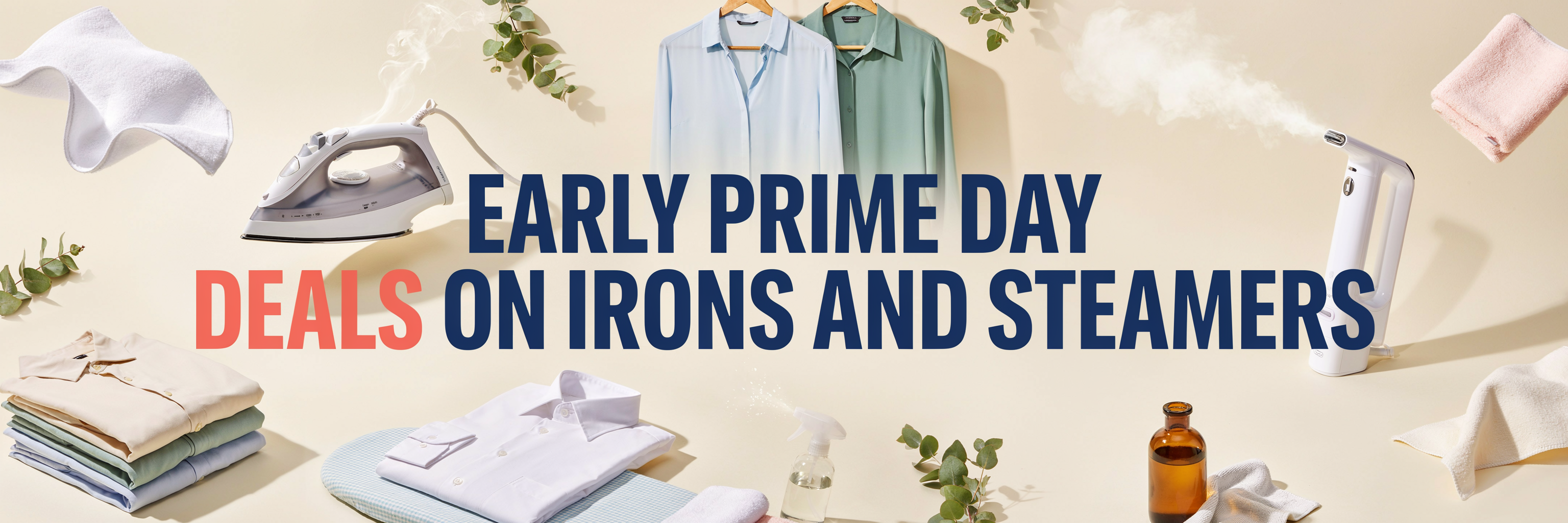 Early Prime Day Deals on Irons and Steamers That Keep Clothes Looking Fresh