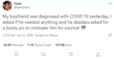 He Knows His Priorities