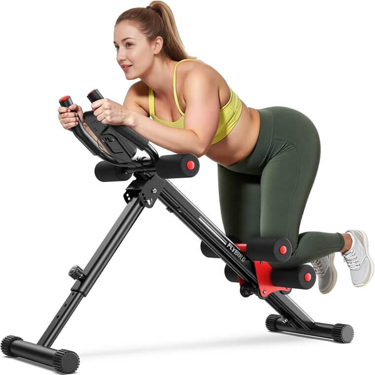 FLYBIRD Ab Machine for Home Gym Workouts 
