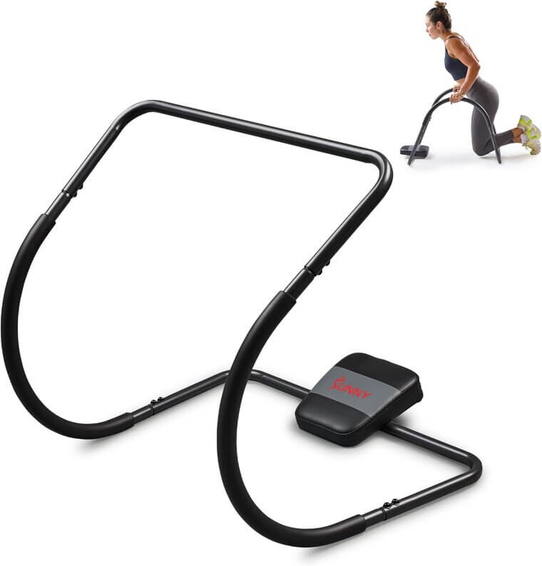 Sunny Ab Roller with Elbow Support for Core Strength - 17% Off!