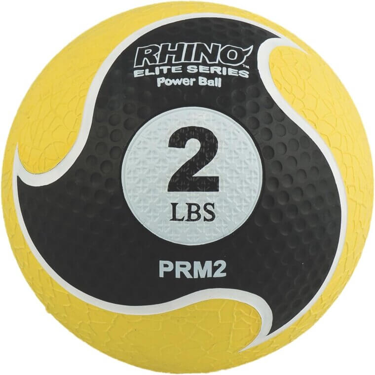 Rhino Elite Medicine Ball - Durable, Versatile Fitness Essential - Don’t Miss the 26% Discount!