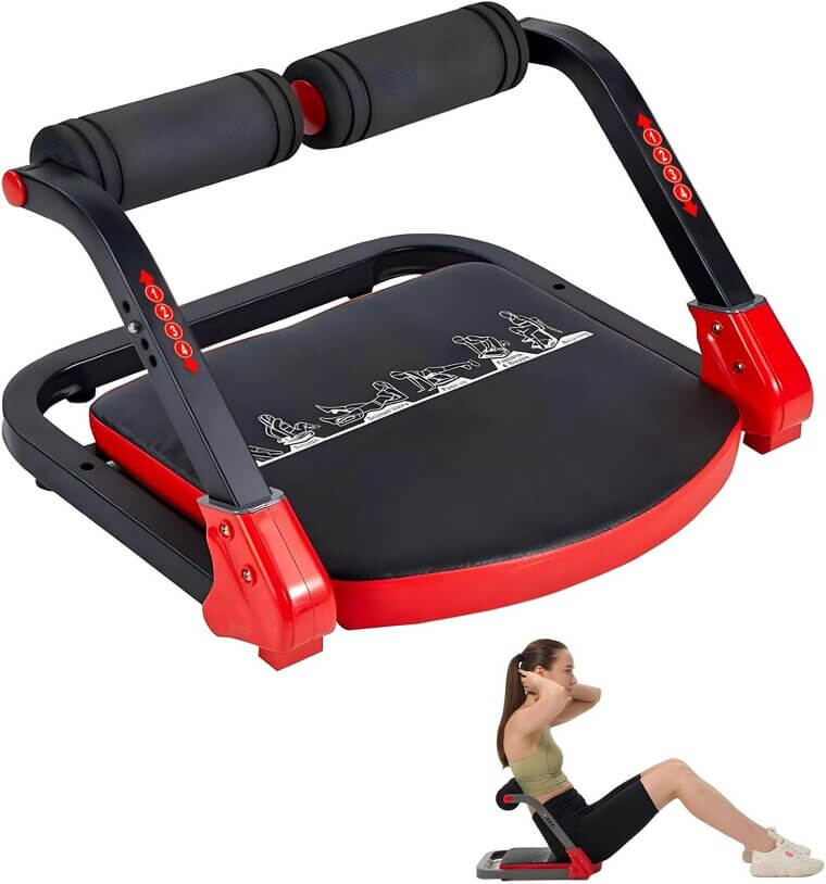 HOTSWEAT Ab Machine - Ultimate Home Workout Buddy - Now 38% Off!