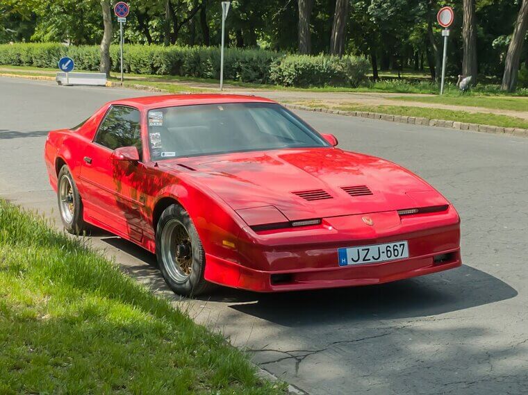 1980s: Pontiac Firebird Trans Am