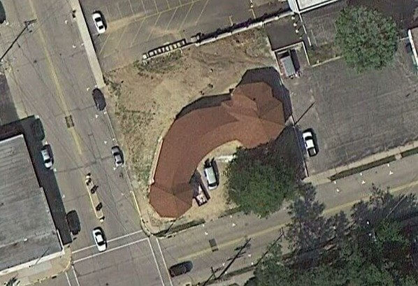 Weird Google Earth