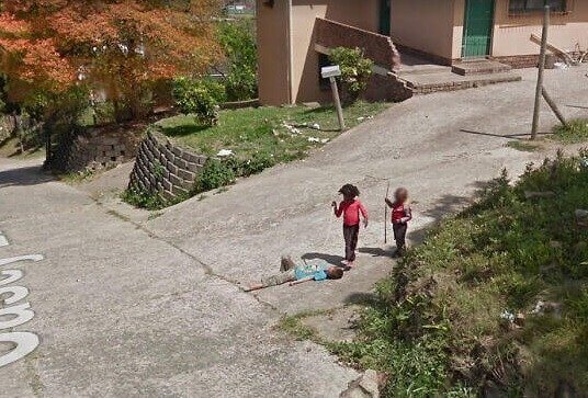 Weird Google Earth