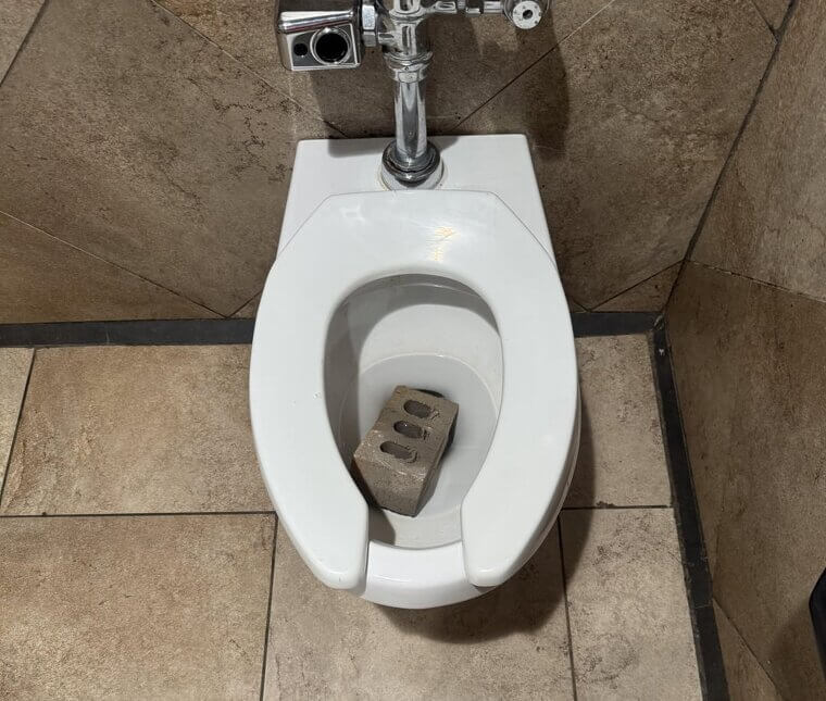 Putting Bricks or Bottles in Your Toilet Tank