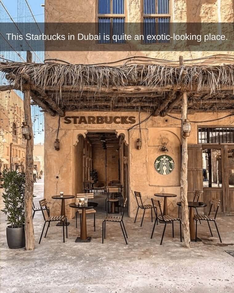 A Starbucks That Blends With Its Surroundings