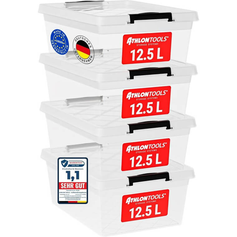 ATHLON Aufbewahrungsboxen - Stapelbar Und Lebensmittelecht - Genießen Sie 17% Rabatt! 
