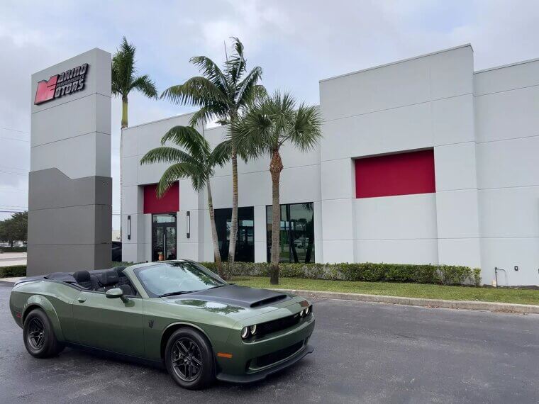 2023 Dodge Challenger SRT Demon 170 Convertible – $199,900