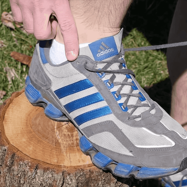 Running Shoes Have An Extra Hole For An Important Purpose