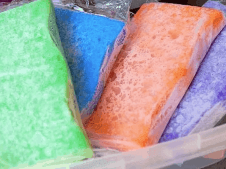 Sponges Can Also Double As An Ice Pack
