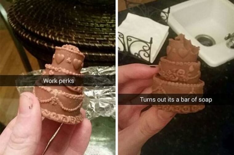 Thought This Was Chocolate, But Turned Out To Be Soap