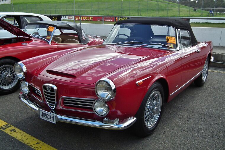 1962 Alfa Romeo 2600 Spider