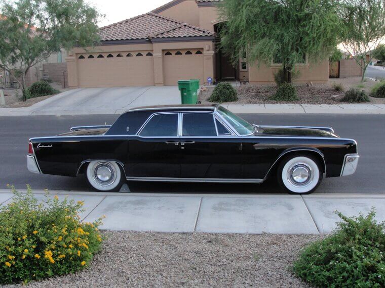 1961 Lincoln Continental 4‑door Convertible