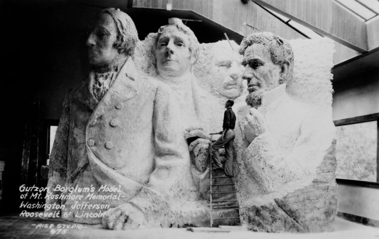 The Original Mount Rushmore Model