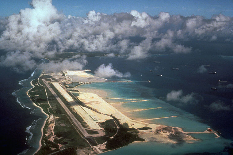A Rare Photo Of Diego Garcia