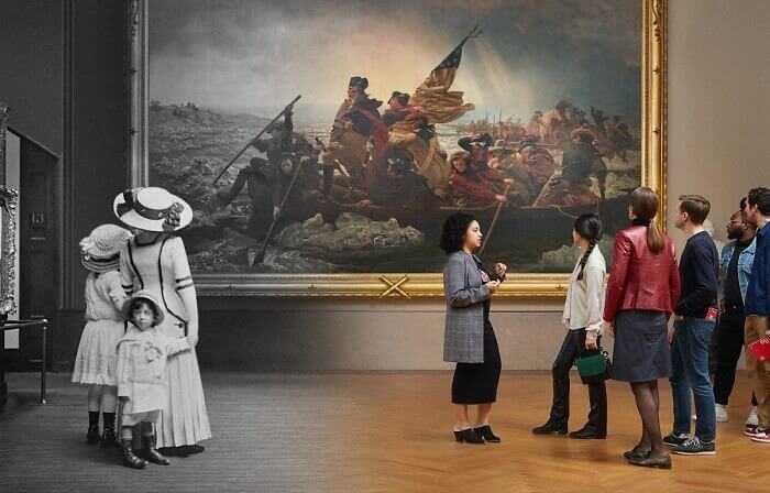 Emanuel Leutze’s Washington Crossing The Delaware (1851) - 1910 And 2019
