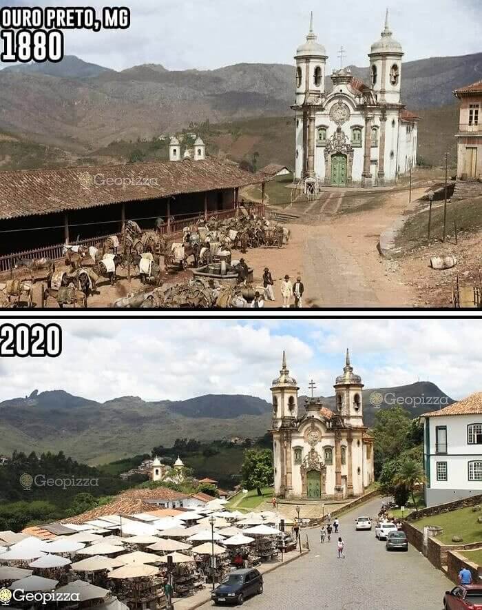 St Francis Of Assisi Church in Ouro Preto, Brazil