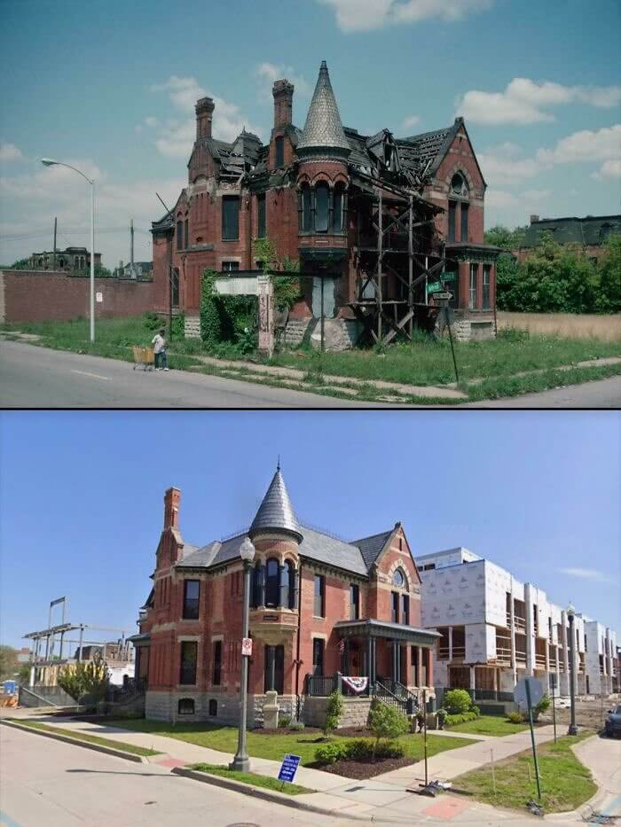 A Restored Home - 1993 and Now