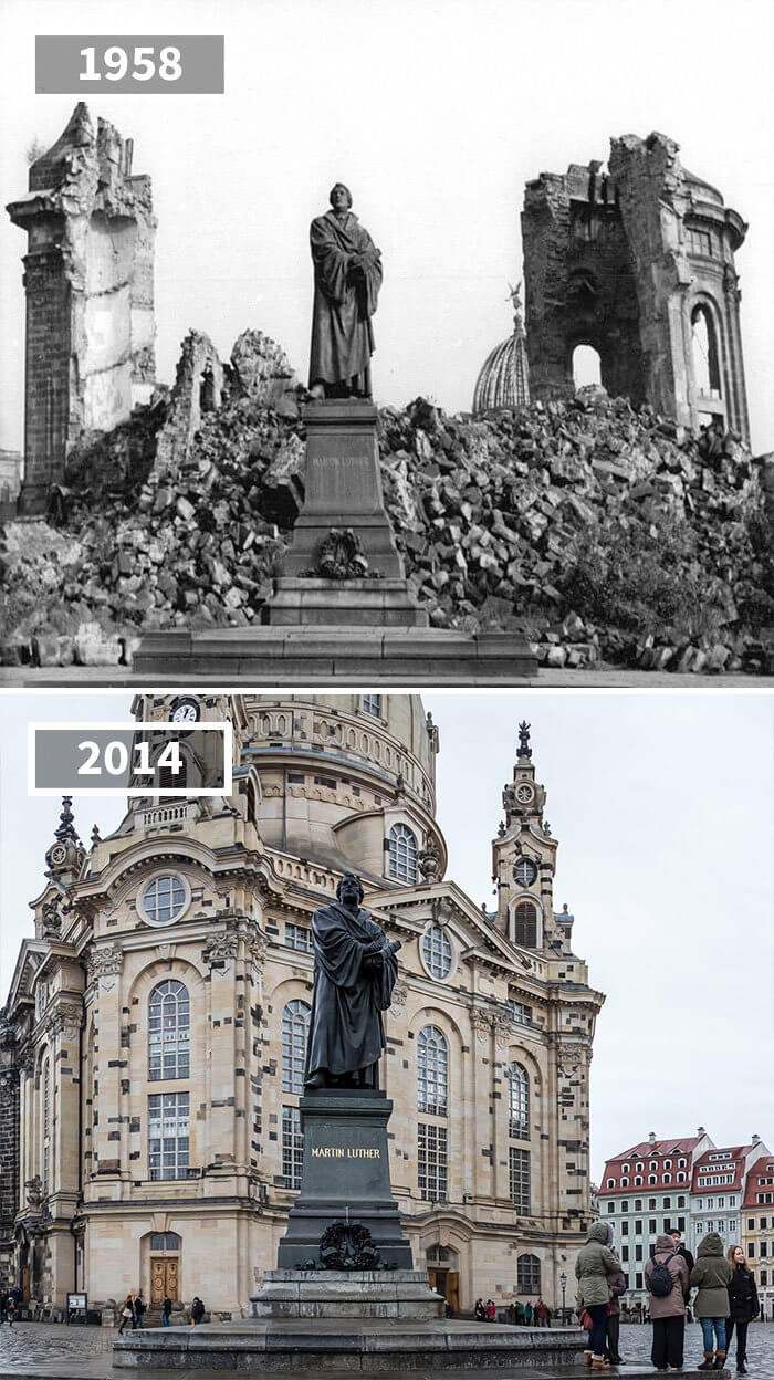 Martin Luther Statue, Dresden, Germany