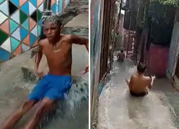 S'amuser Dans Une Favela Brésilienne