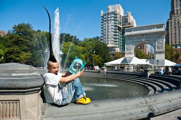 It Took Him 15 Years, But He Grew The World's Tallest Mohawk