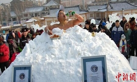 Casually Drinking A Beer While Breaking A World Record
