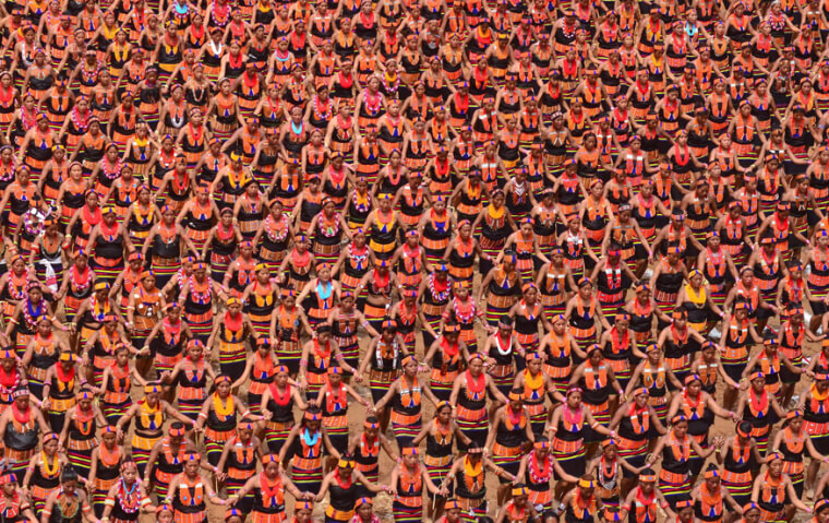 The World's Largest Traditional Konyak Dance