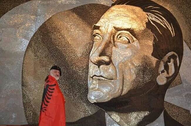 This Mosaic Is Made Only From Corks