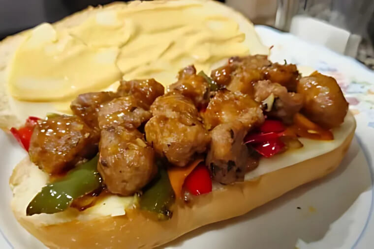 Italian Sausage and Peppers Hoagies