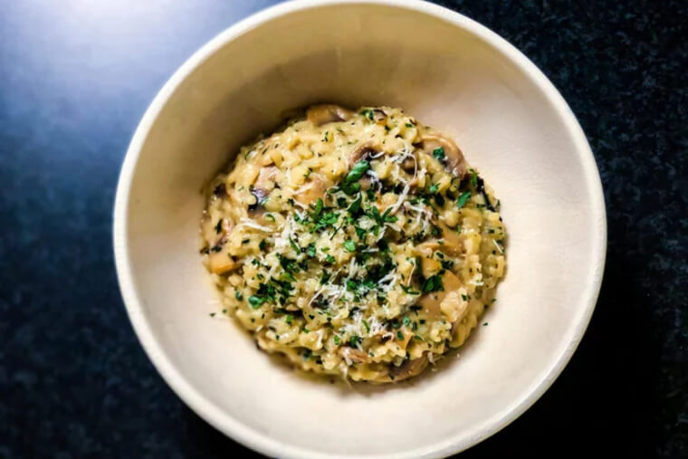 Creamy Mushroom Risotto