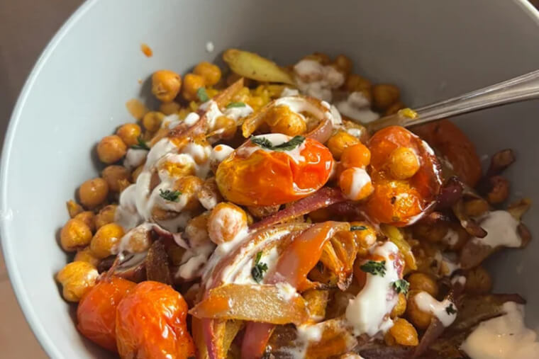 Chickpea Shawarma Bowls