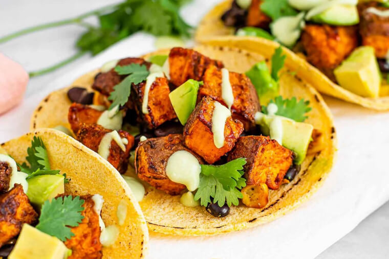Sweet Potato and Black Bean Tacos